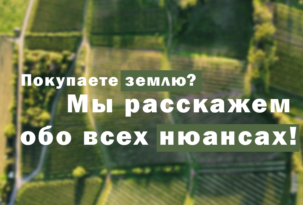 купить землю