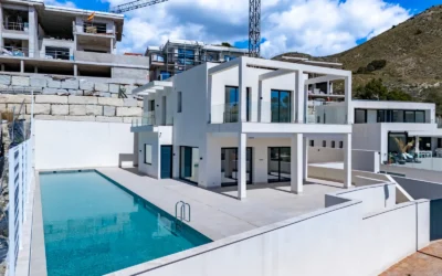 Villa panoraamvaatega Finestrates